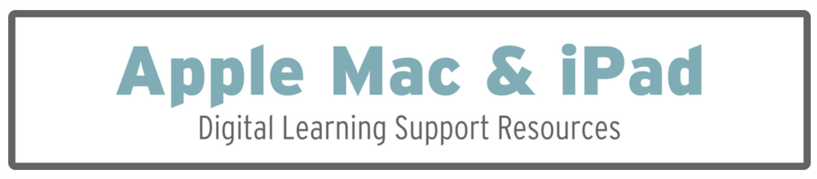 Apple Mac & iPad